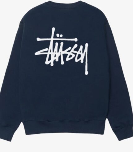 Stussy Navy Sweatshirt