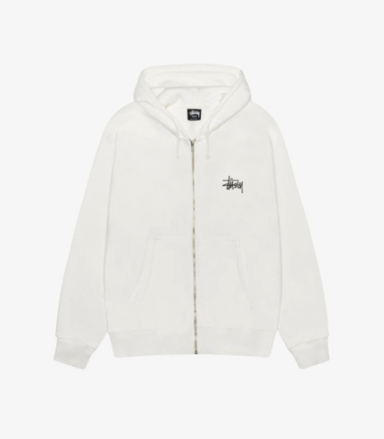 Basic Stussy Zip Hoodie Pigment Dyed