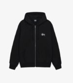 Stussy Black Zip Hoodie